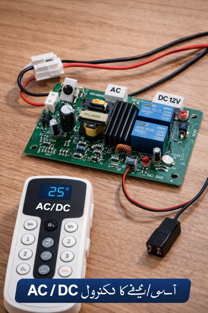 اے سی ڈی سی پنکھوں